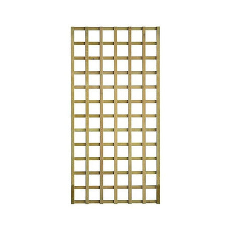 Zest 4 Leisure 1.83m x 1.22m 110mm Square Trellis - Old Railway Line Garden Centre