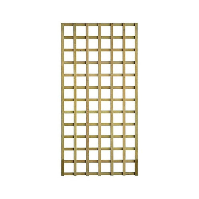 Zest 4 Leisure 1.83m x 1.22m 110mm Square Trellis - Old Railway Line Garden Centre