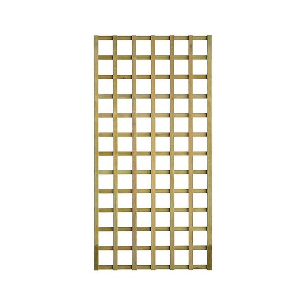 Zest 4 Leisure 1.83m x .915m 110mm Square Trellis - Old Railway Line Garden Centre