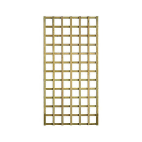 Zest 4 Leisure 1.83m x .915m 110mm Square Trellis - Old Railway Line Garden Centre