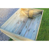 Zest 4 Leisure 1m Wooden Vegetable Bed - Old Railway Line Garden Centre