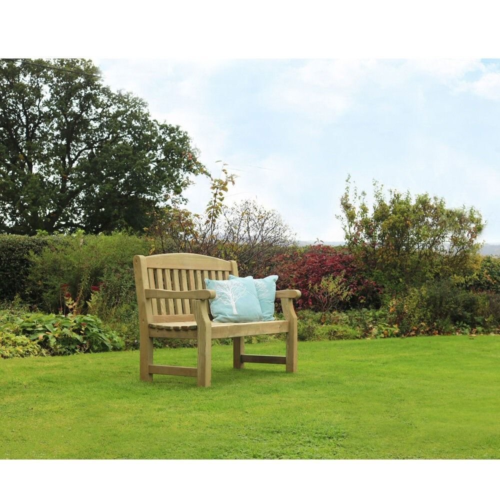 Zest 4 Leisure 4ft Emily Wooden Bench - Old Railway Line Garden Centre