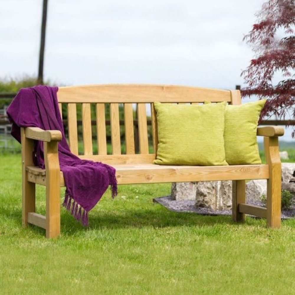 Zest 4 Leisure 5ft Emily Wooden Bench - Old Railway Line Garden Centre
