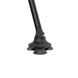 Ziggy Black Tribase Folding Walking Stick - Old Railway Line Garden Centre